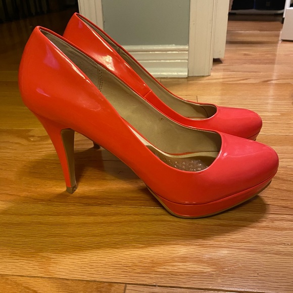 Aldo Kenzie Coral Patent Leather Pumps size 8 - Picture 1 of 4